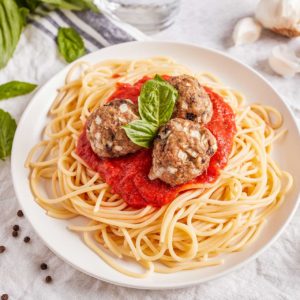 30 Minute Baked Turkey Meatballs